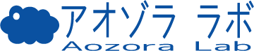 パソコンスクール・楽器スクール　アオゾララボ　ロゴ